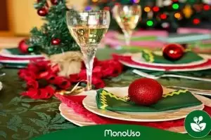 Ideas creativas de adornos para la mesa de navidad en casa