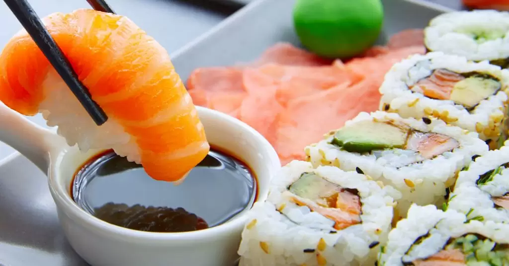 Artículos para comer todos los tipos de sushi