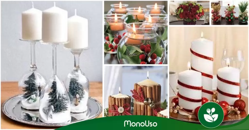 Centros de mesa para Navidad: Fácil y rápido 2019