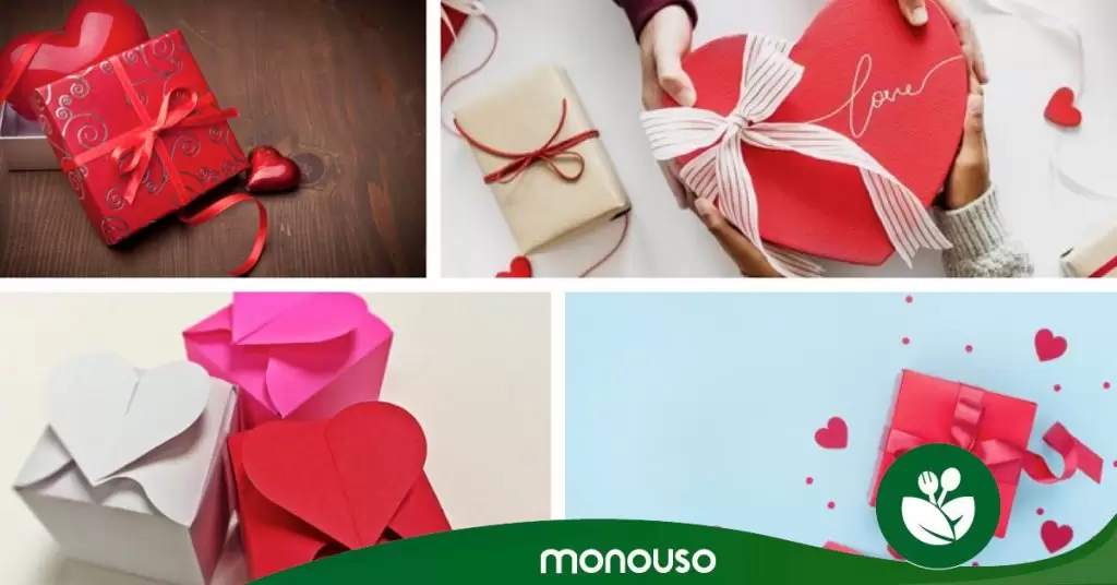 Envolturas de regalos originales para San Valentín