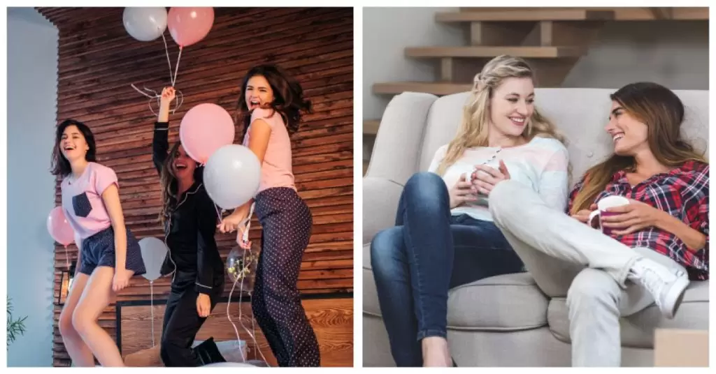 Noche de juego para mujeres