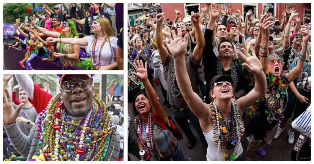 Nueva Orleans y sus carnavales de collares