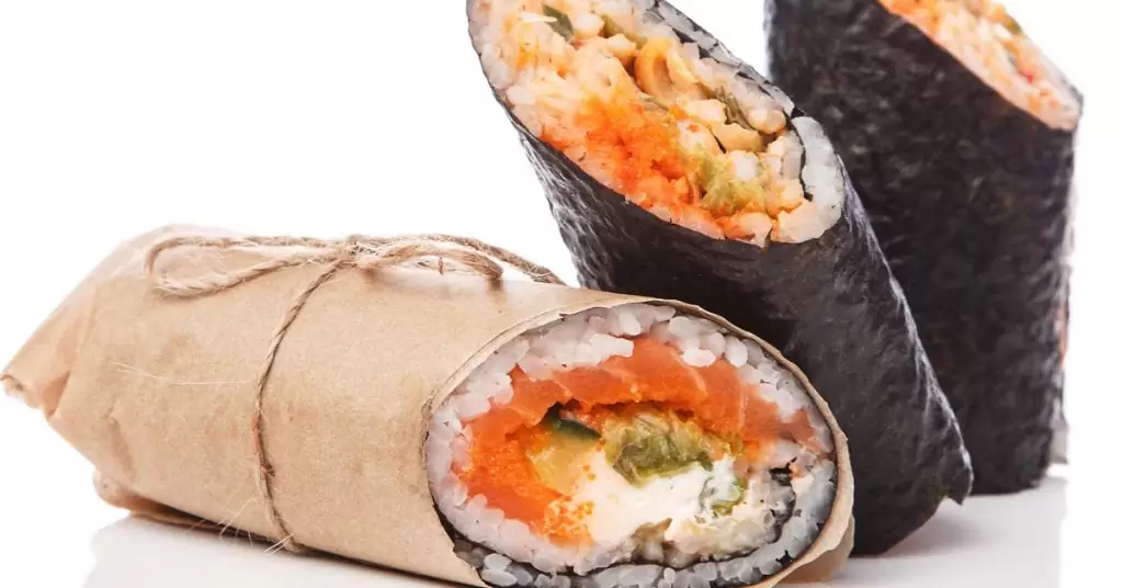 Clases de sushi emergentes: los sushirritos