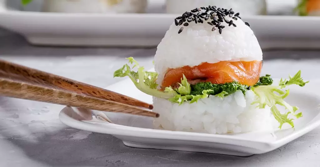 Tipos de sushi fusionados: Sushi burger