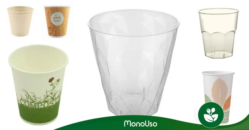 Vasos compostables - Reduce tu huella