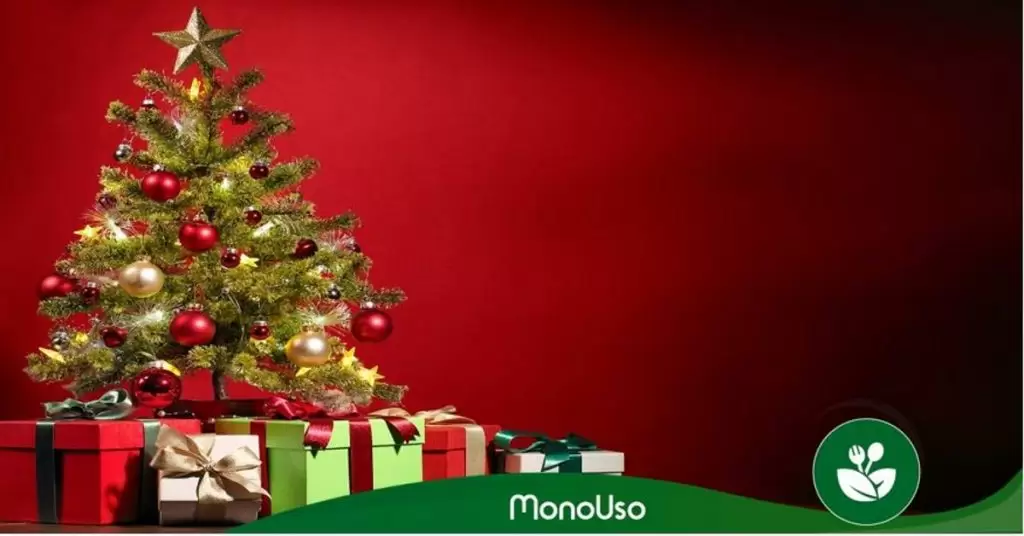 árbol de navidad de cartón