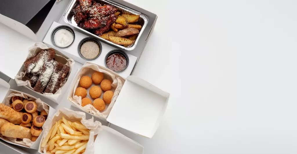 Platos de comida para llevar